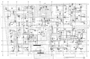 Illustration of the 3rd Floor Mechanical Plan -Maya Building
